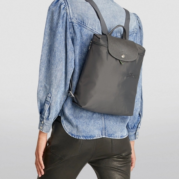 Longchamp Dark Gray Backpack - Picture 2 of 16